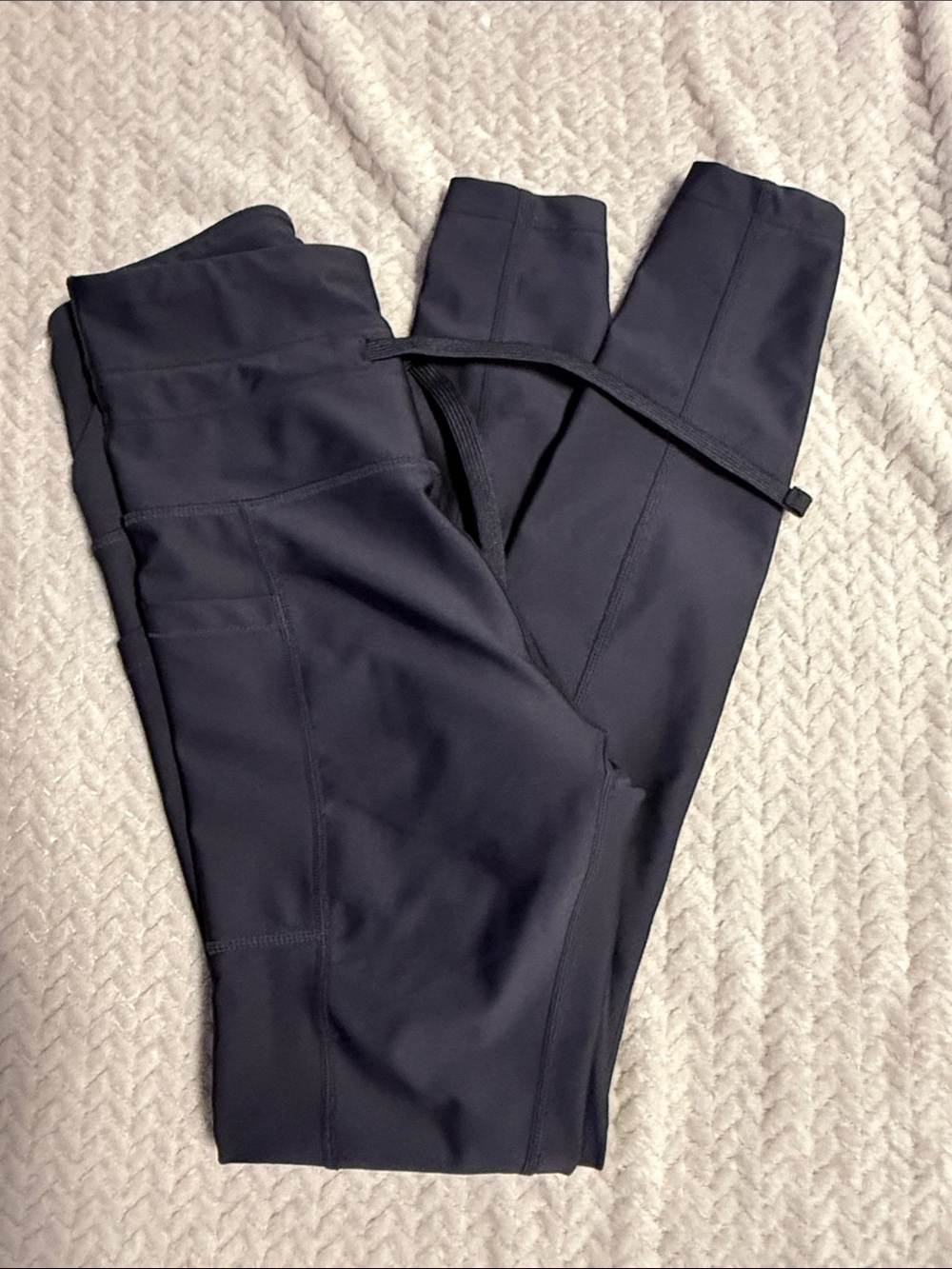 Hype Black High-Waist Performance Leggings